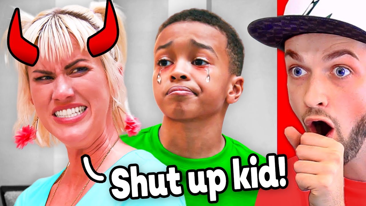 Kid gets an EVIL babysitter! (SHOCKING)