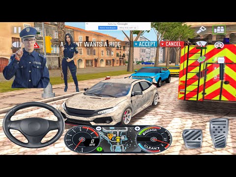 Crazy Uber 🚕 Driver Makes people Shocked 😳 Taxi Sim 2020 Android Gameplay