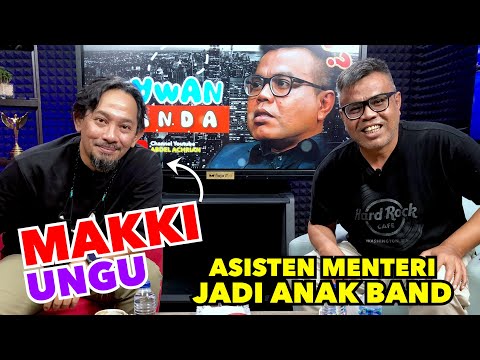 WAWANCANDA MAKKI UNGU - ASISTEN MENTERI JADI ANAK BAND