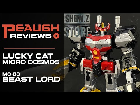 Video Review: Lucky Cat Micro Cosmos MC-03 BEAST LORD