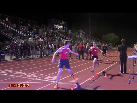 2019 Delta League Championships - Varsity Boys 4x100m & x400m