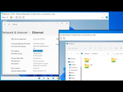 How to Connect VMware Virtual Machine to Entire Physical LAN Network