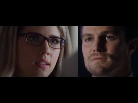 Olicity - Arrow - 2x01 Pt.8 - Felicity finds out why Oliver doesn't want to be the hood again
