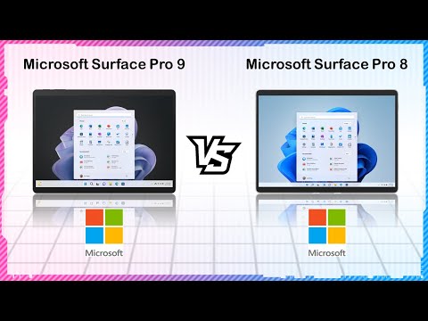 MICROSOFT SURFACE PRO 9 VS MICROSOFT SURFACE PRO 8