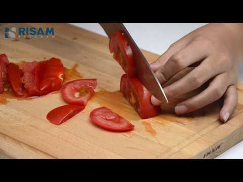 RISAM electric knife sharpener RE002 use video