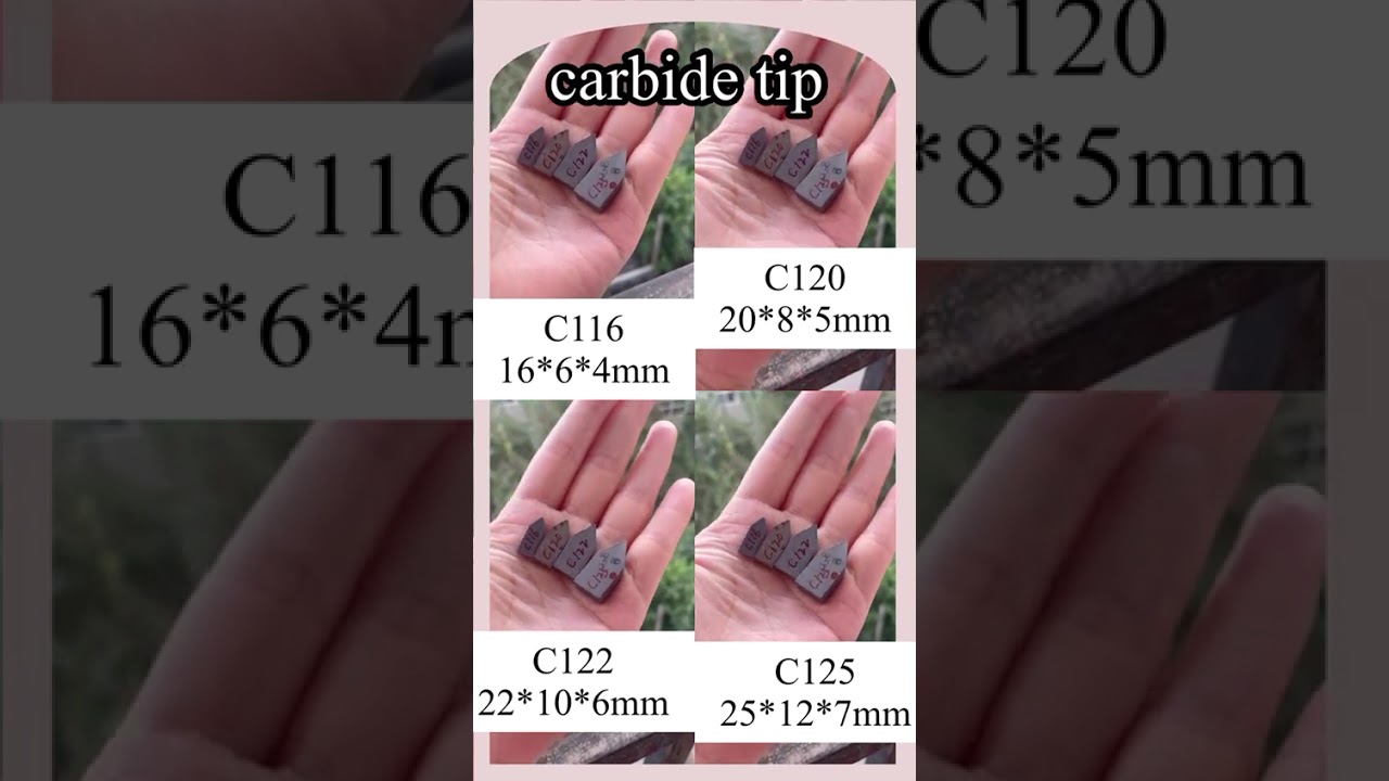 carbide tip C125 YG6  25mm*12*7mm  #carbidetools