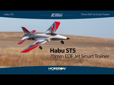 E-flite Habu STS (Smart Trainer with SAFE) 70mm EDF Jet RTF Basic