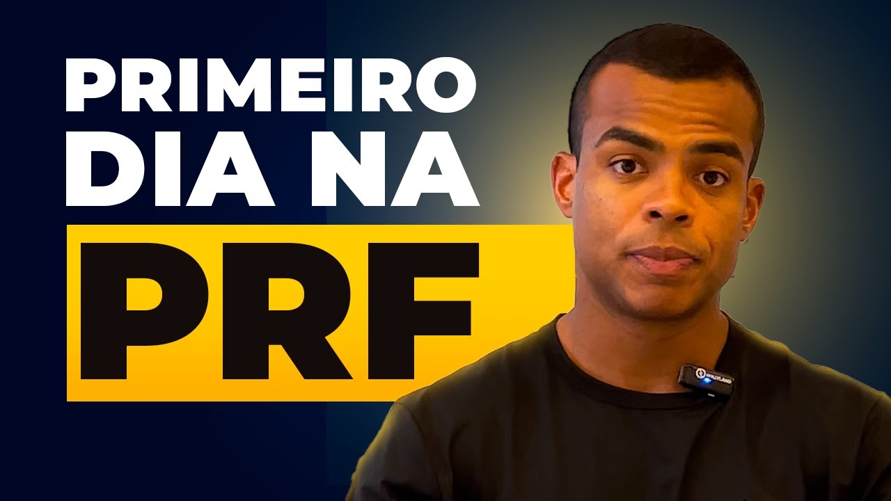 Como foi o meu primeiro PLANTÃO na PRF?