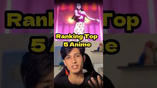 Ranking Top-5 Best Animes🥴 #anime #ranking #cartoon