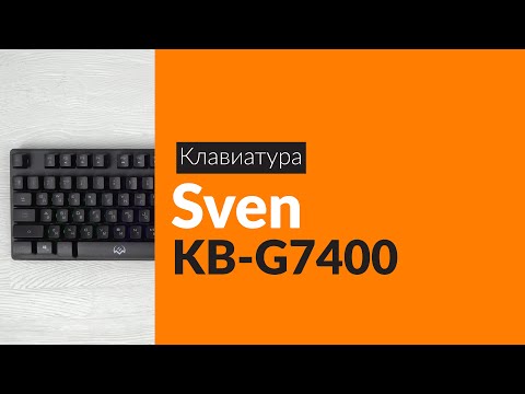 SVEN KB-G7400 Black