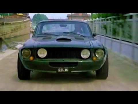 Jean-Paul Belmondo Ford Mustang in Der Außenseiter / Le Marginal 1983  Black Sabbath - Paranoid
