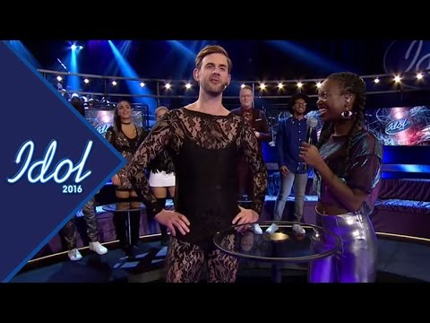 Pär Lernström chockar med klädombyte – Renaida Braun mållös (Idol Sverige, TV4)