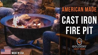 Goldens&#39; Cast Iron Fire Pits