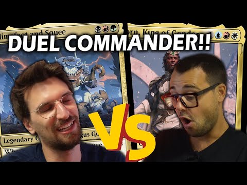 Mengu plays 100 cards! | Aragorn vs Slimefoot | Paper Duel Commander Gameplay | Mtg