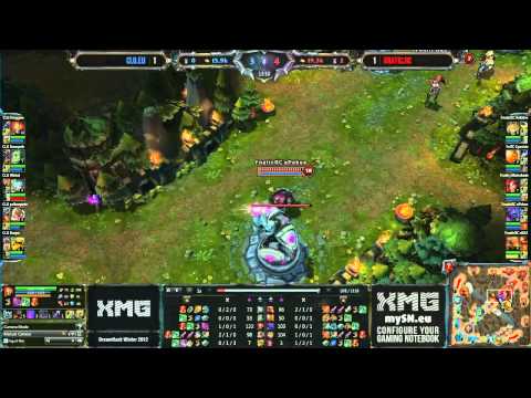 LoL Dreamhack CLG.EU vs Fnatic.RaidCall (Game 3)[Finals]