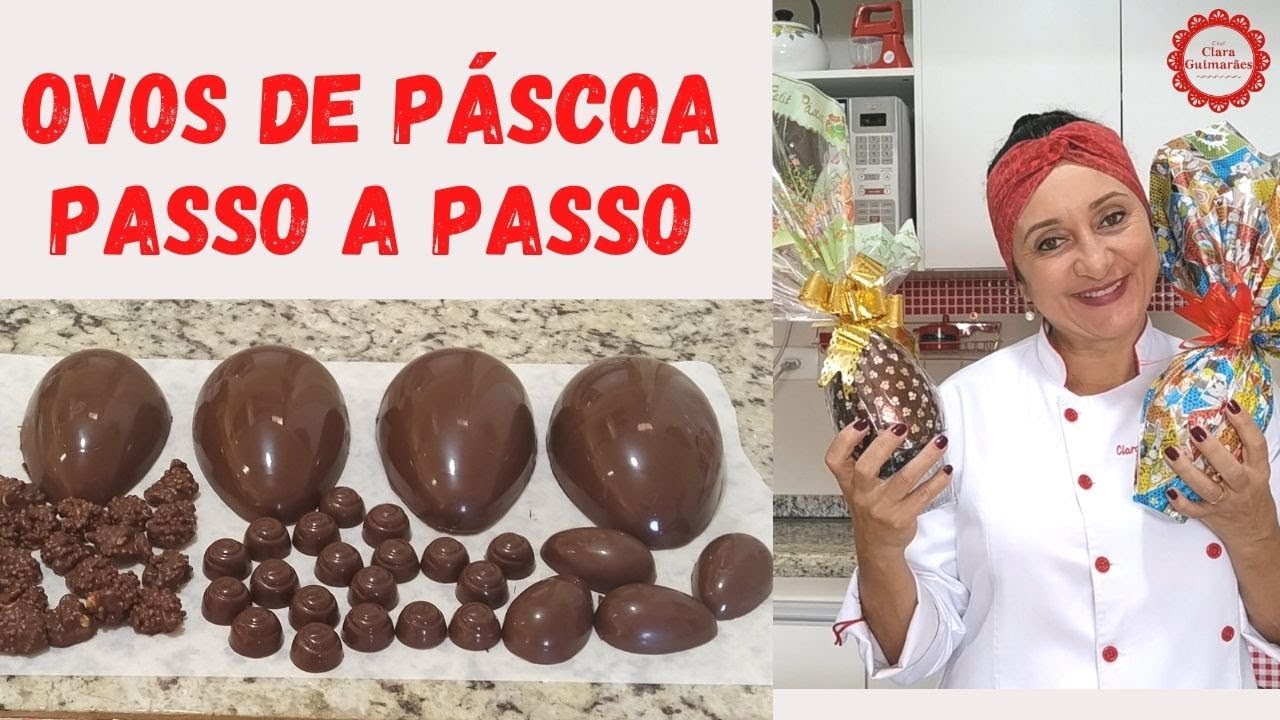 MINI CURSO : Como fazer ovos de Páscoa 2022*** Passo a passo para iniciantes