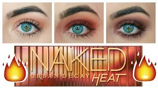 Urban Decay Naked Heat Tutorial | 3 Looks 1 Palette