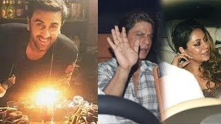 Shah Rukh Khan And Gauri Khan Arrive Together At Ranbir Kapoor’s Birthday Bash