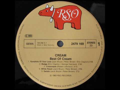 Cream - Best of Cream (Vinyl Rip) [1969 Compilation Full Album]