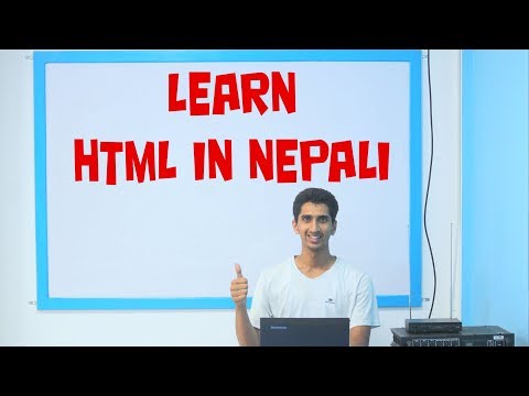 HTML Complete Tutorial In Nepali Video