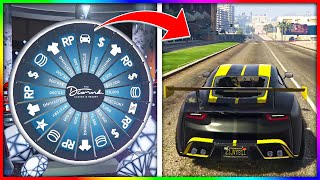 How To Win The Lucky Wheel Podium Car EVERY SINGLE TIME With The Best Method in GTA 5 Online #shorts