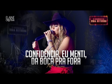ELAINE CRISTTINA - CONFIDÊNCIA/ EU MENTI/ DA BOCA PRA FORA - COVER