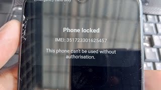 Phone Locked | This Phone can