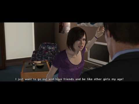 Beyond: Two Souls Platinum Trophy Walkthrough Part 7 - First Night | Like Other Girls | Alone