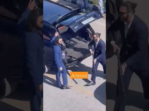 #RanbirKapoor in gangster look from the sets of #Animal in Delhi #animal #shorts