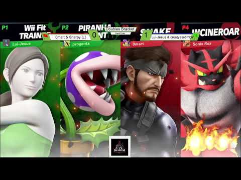 SQS Outbreak #2 - Day 1: Doubles Grand Final: 0mart & Sharpy [L] vs. Luigi-Jesus & crustyasstimbs