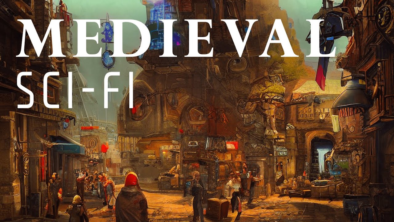 MEDIEVAL SCI-FI | with epic background music | AI generated Slideshow | Stable Diffusion