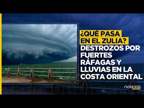 ESTRAGOS EN EL ZULIA: Lluvias y ráfagas de viento azotan el municipio Miranda por ondas tropicales