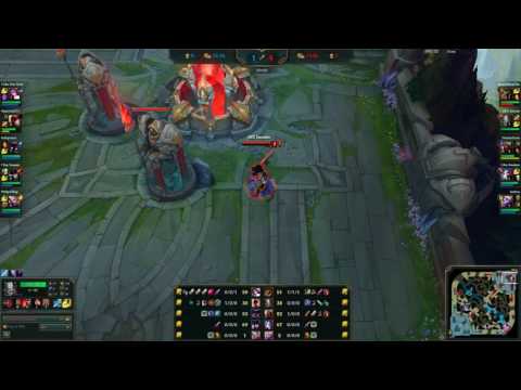 How To Hard-Carry Platinum 1 SQ W/ Tryndamere Jungle :D