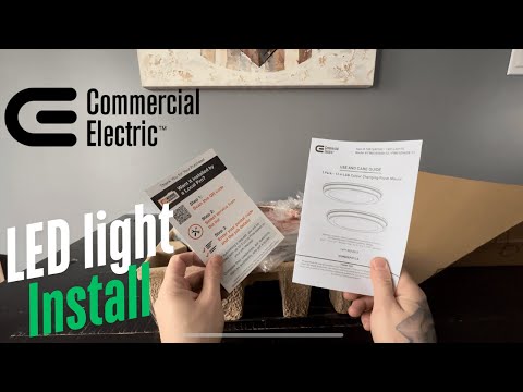 Upgrading Your Lighting: Commercial Electric 13-inch LED Flush Mount Review & Install
