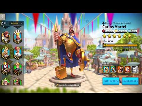 INTRODUÇÃO AOS COMANDANTES - PARTE 1 - RISE OF KINGDOMS