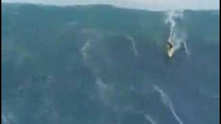 Surfing 100ft Wave
