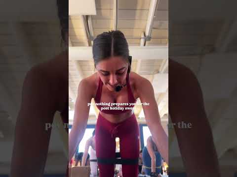 pov the post holiday sweat meets hot sculpt #hangover #holidays #hotsculpt #sweat