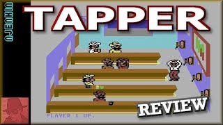 Tapper - on the Commodore 64 !! with Commentary