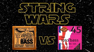 Video thumbnail for STRING WARS EP3 - EB SLINKY vs ROTO RB45 - JAZZ BASS by Bart FUNK Bass