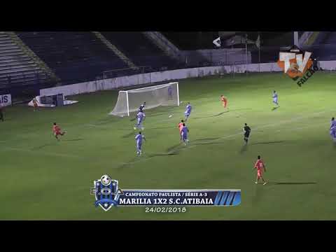 Marilia 1x2 S.C.Atibaia (Paulista da Série A-3 / Gols)