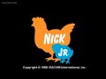 Nick Jr Hen Chicken 1998 2018 2021