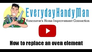 How to Replace a Bottom Oven Element
