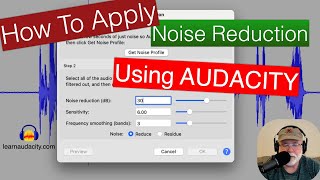 How To Apply Noise Reduction in Audacity