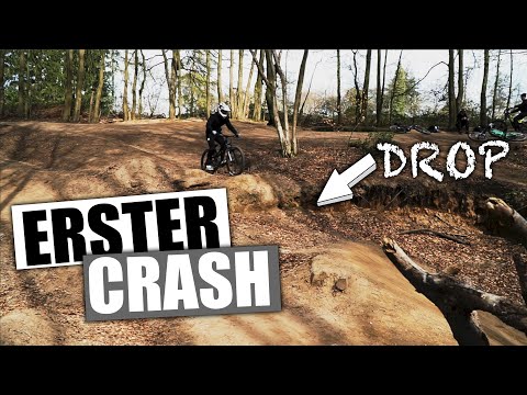 Step Up und neuen Drop -  Mein erster Crash auf dem Mountainbike