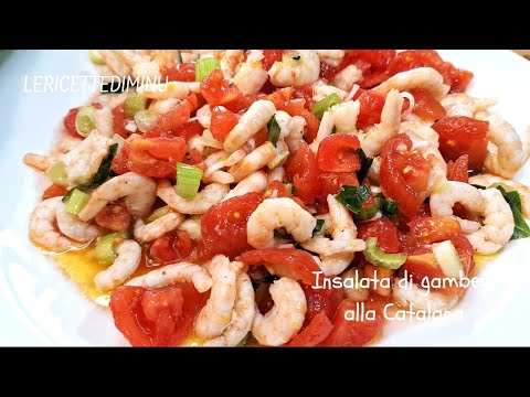 Insalata di gamberi alla catalana