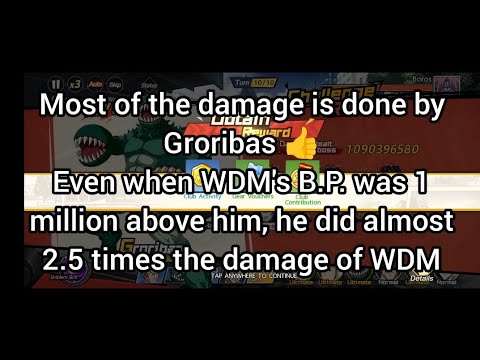 Testing SSR+ Groribas Against Boros (In the Club Challenge), One Punch Man The Strongest