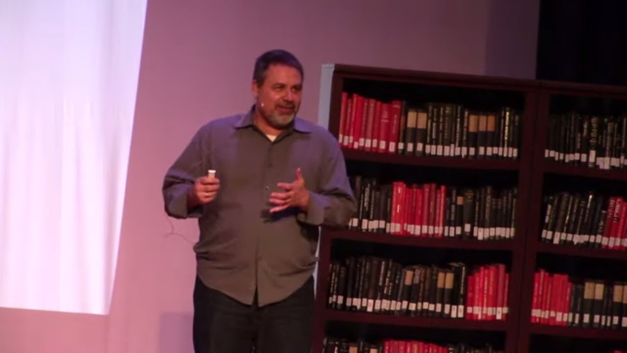 Steve Fredlund on stage