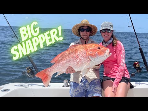 Red Snapper Fishing off the Texas Coast (20+ Pounders)