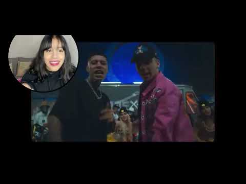 COLOMBIANA REACCIONA A Santa Fe Klan, MC Davo - Callejera (Video Oficial)