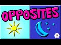 OPPOSITES For KIDS Opposite Words Vocabulary Builder Learning Videos For Preschoolers